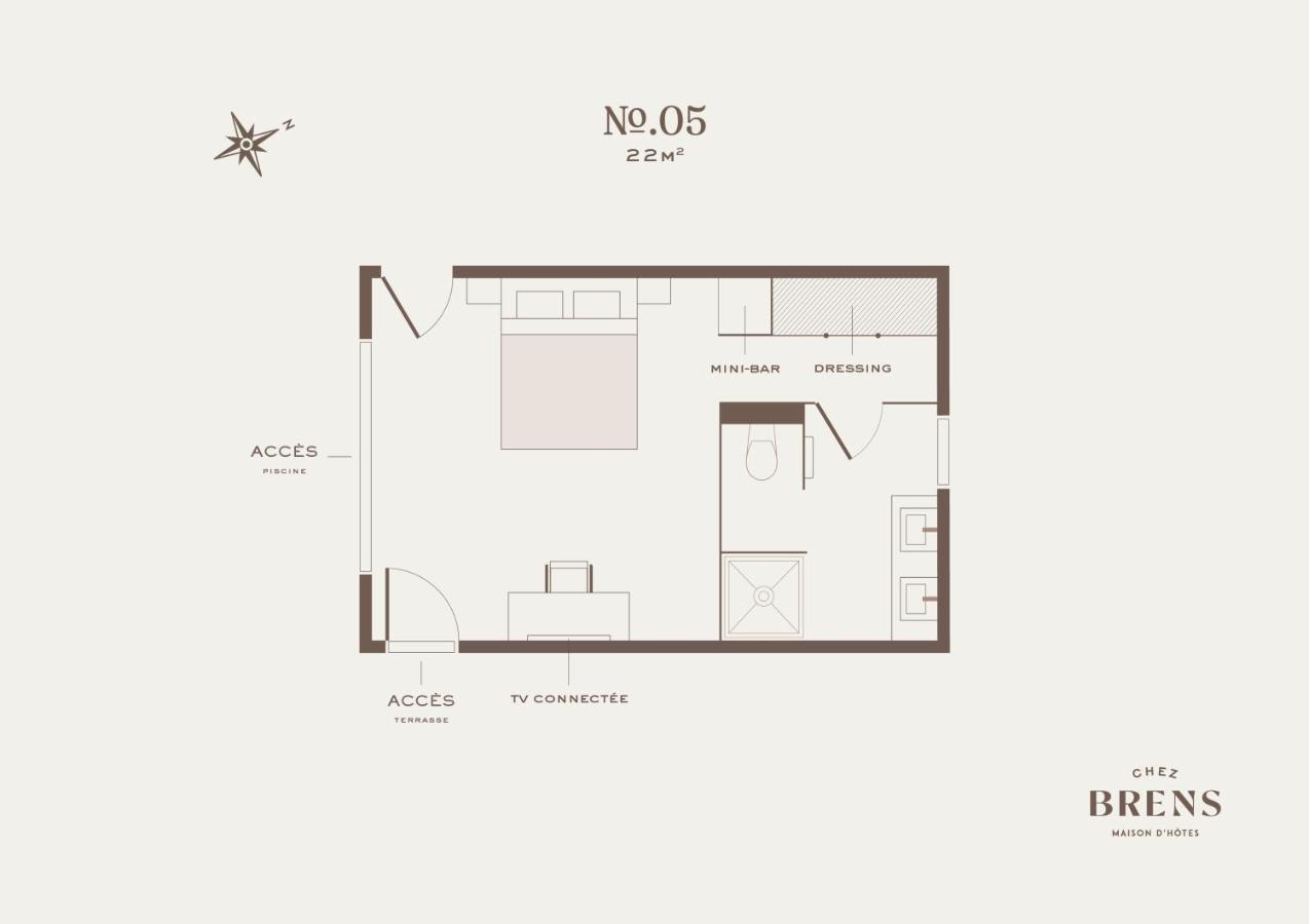 Chez Brens - Maison D'Hotes A La Hume 구장메스트라 외부 사진